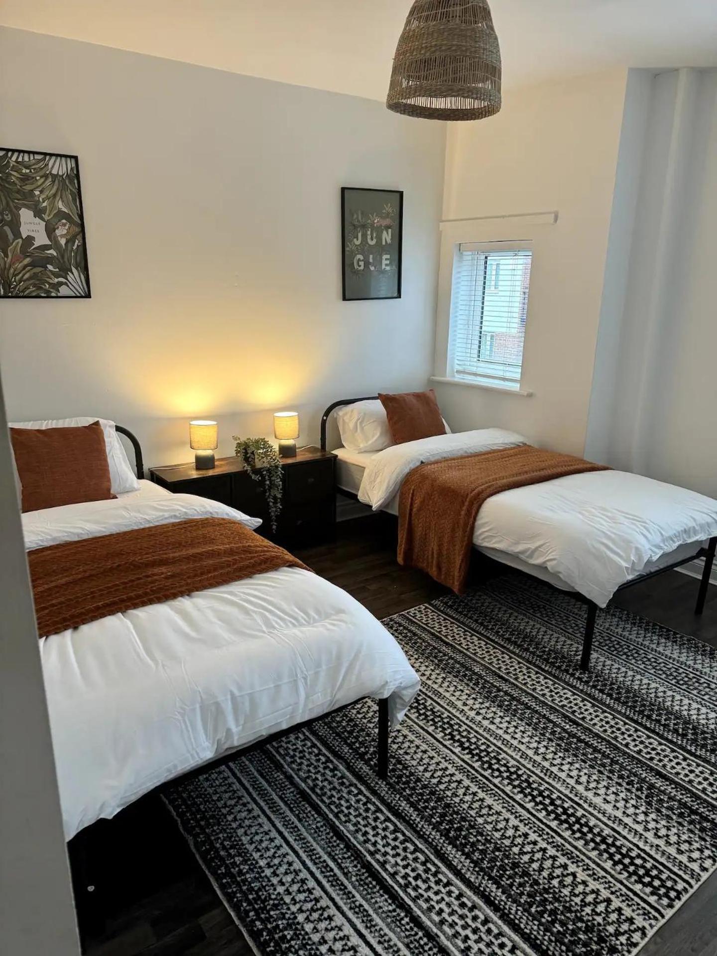 Modern Twin Room Near Ancoats & Etihad Stadium Manchester Exterior foto